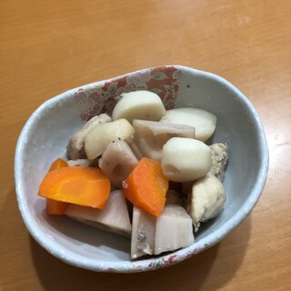 ささみ肉で筑前煮風